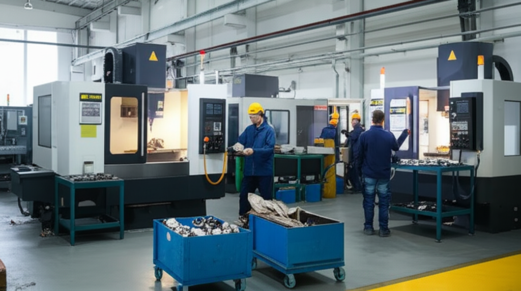 Atelier d'usinage CNC